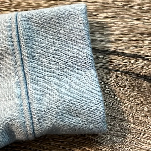 ♻️ 3/$25 ♻️ OLD NAVY size: 18-24m UNISEX 2 piece sweatsuit, blue, hoody - Picture 7 of 9